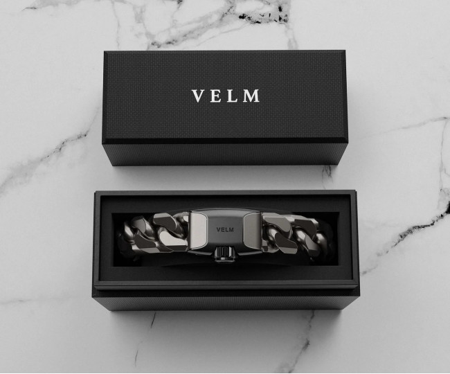 Премиальный мужской титановый браслет-цепочка Malibu Titanium Bracelet